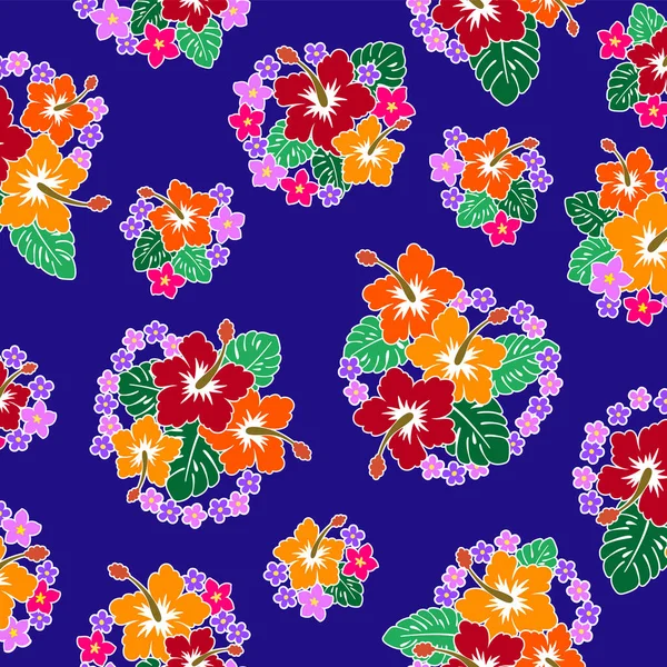 Illustration Collection Hibiscus Mignon — Image vectorielle