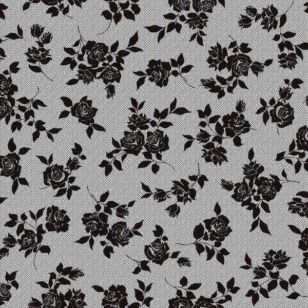 Рисунок Роз Идеально Подходит Текстильного Дизайна — стоковый вектор