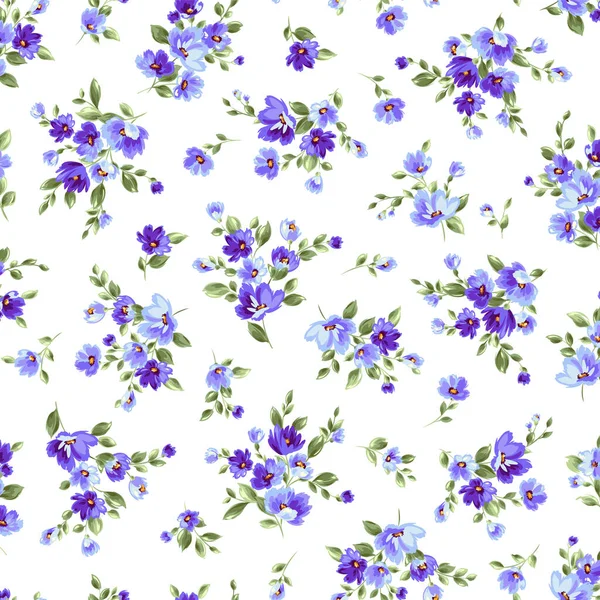 Gyönyörű Virág Minta Tökéletes Textil Design — Stock Fotó