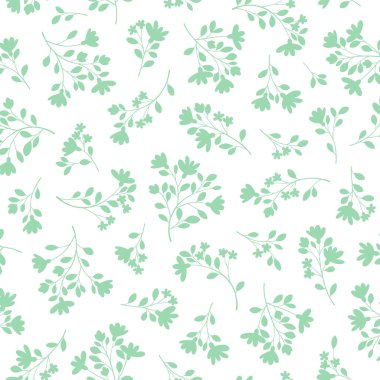 Tekstil deseni için uygun sevimli çiçek deseni,