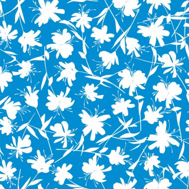 Tekstil deseni için uygun sevimli çiçek deseni, yarım adım yukarı ve aşağı dikey hareket ve yatay tekrar yarım vardiya,,