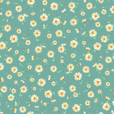 Güzel çiçek deseni tekstil tasarımı için mükemmel.,