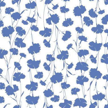 Güzel çiçek deseni tekstil tasarımı için mükemmel.,