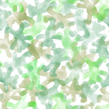 Şeffaf ayı şekilli bir tekstil.,