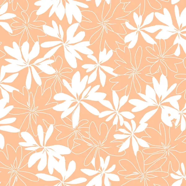 Kusursuz desenli güzel bitkiler tekstil için mükemmel.,