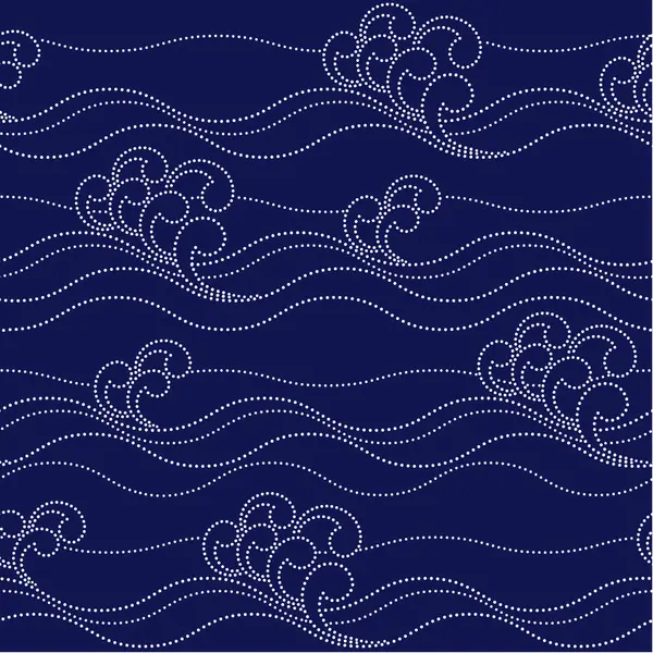 Geleneksel Japon kalıplarının kusursuz deseni,