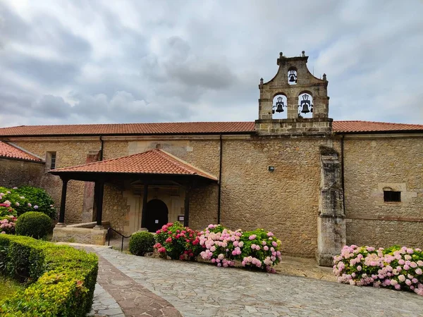 Pueblo Middle Cantabria Espaa — 스톡 사진