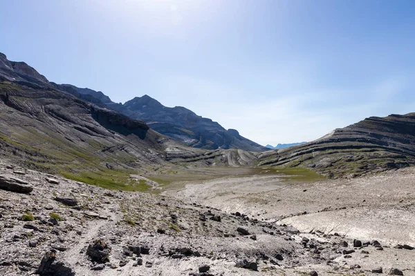 View Monte Perdido Massif Anisclo Valley Ordesa National Park Pyrenees — Stock Photo, Image
