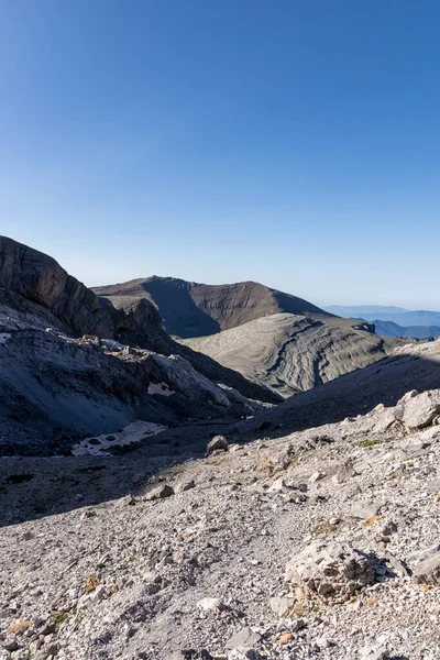Hegyek Pireneusokban Ordesa Valley Nemzeti Park Aragon Huesca Spanyolország — Stock Fotó