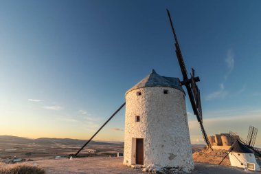 Windmills, cereal mills mythical Castile in Spain