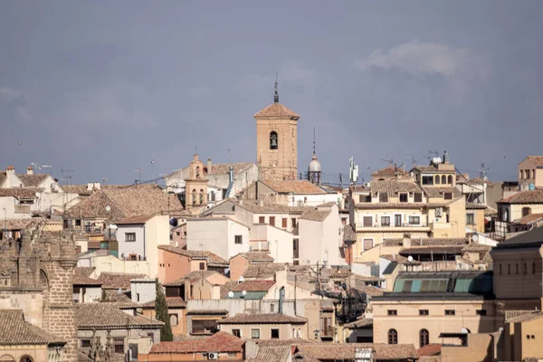 Sinagogları Greco Müzesi Dahil Olmak Üzere Spanya Nın Toledo Kentinin — Stok fotoğraf
