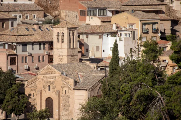 Sumérgete Encanto Del Casco Antiguo Toledos Pasea Por Sus Calles — Foto de Stock