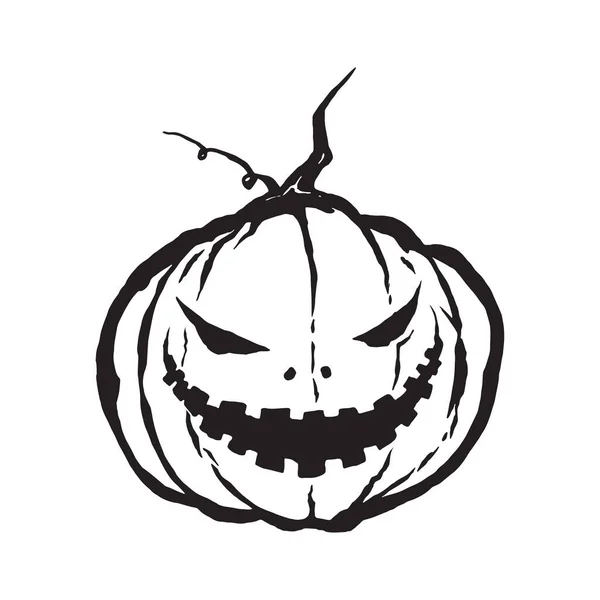 Halloween Pumpkin Pumpkins Vector Illustration — Stock Vector