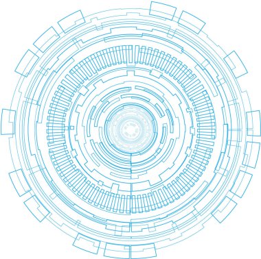 Duvar kağıdı veya web tasarımı için soyut mavi çizgili arka plan
