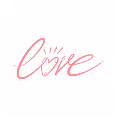 doodle valentine's day element