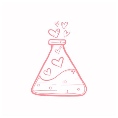 doodle valentine's day element