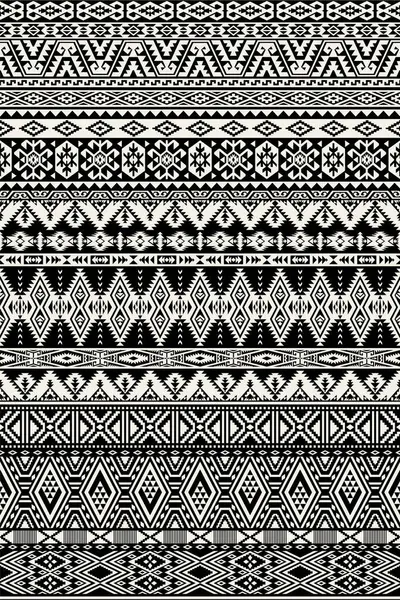 Indianische Traditionelle Stoff Patchwork Tapete Vintage Vektor Nahtlose Muster Für Vektorgrafiken