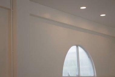 Hint kahvecisinin en az grunge stili dekorasyonu, stok fotoğrafı.