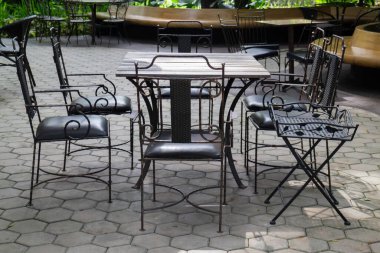 Kafenin modern dışı, stok fotoğrafı.