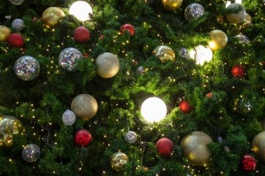 Noel ve Yeni Yıl dekorasyonları, selamlama mevsimi, stok fotoğrafı