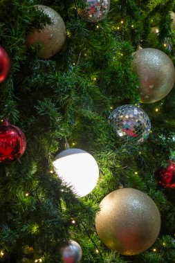 Noel ve Yeni Yıl dekorasyonları, selamlama mevsimi, stok fotoğrafı