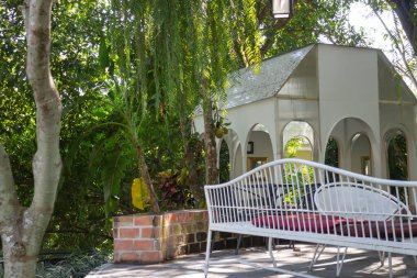 Decoration of coffee shop in Thailand, stock photo
