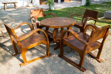 Renovation house Chinese architecture style, stock photo