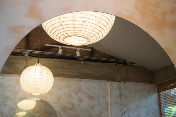 Modern Hipster Style Loft Apartment Light Lamp Stock Photo — Stok fotoğraf