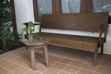 Samimi bir kafe atmosferi, stok fotoğrafı.