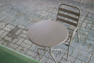 Güzel bir kafe ya da kafe. İç dekorasyon, stok fotoğrafı.