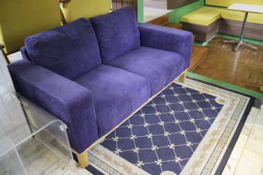 Güzel bir kafe ya da kafe. İç dekorasyon, stok fotoğrafı.