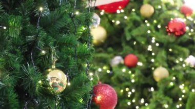 Noel arkaplanı ve yeni yıl dekorasyonu, stok görüntüleri