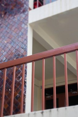 Tayland 'da bir kafeterya tarzı, stok fotoğrafı.