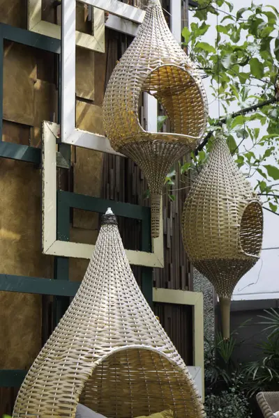 Tayland 'da bir kafeterya tarzı, stok fotoğrafı.