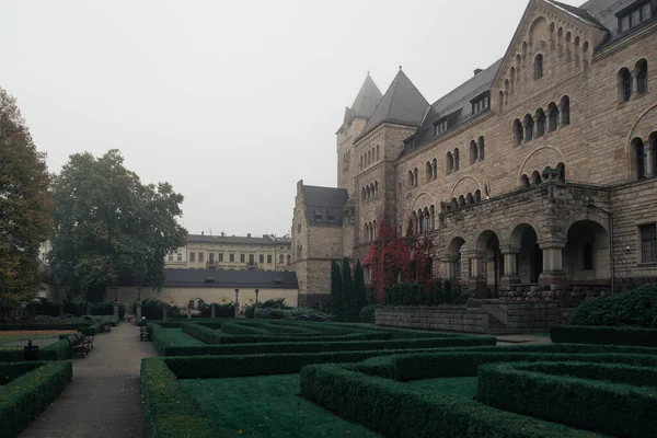 Château Impérial Poznan Zamek Cesarski Poznaniu Vue Depuis Cour Château — Photo
