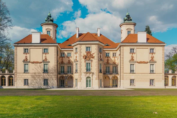 Façade Sud Palais Bielinsky Otwock Wielki Pologne Palais Classique Sur — Photo