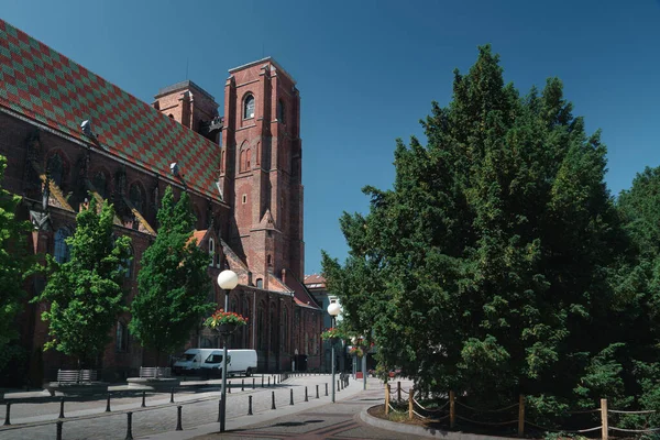 Maria Magdalena Kerk Wroclaw Kathedraal Van Pools Katholieke Kerk Van — Stockfoto