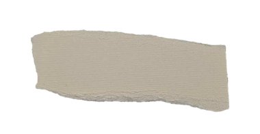 Yırtık Kağıt Sancak. Yırtık kağıt parçası sade arkaplanda izole edildi. 