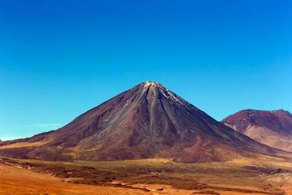 Widok Wulkan Licancabur Północy Chile — Zdjęcie stockowe