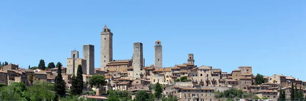 San Gimignano Italien Mai 2021 Blick Auf Die Wunderschöne Stadt — Stockfoto