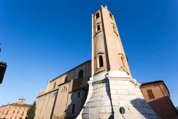 Comacchio Italië December 2019 Uitzicht Basiliek San Cassiano Comacchio — Stockfoto