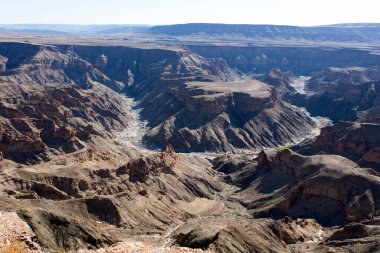 Namibya 'daki Fishriver Kanyonu' nun geniş resmi