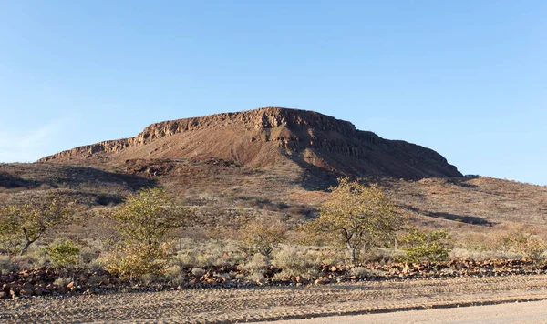 Вид Пустельний Краєвид Намібії — стокове фото