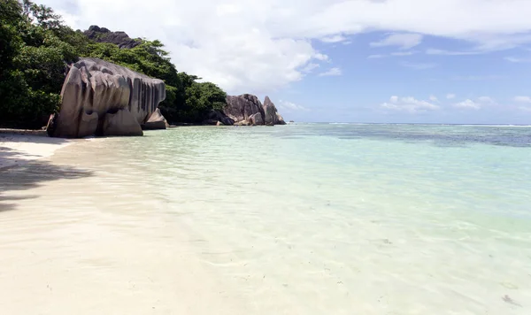 Paisaje Costero Seychelles —  Fotos de Stock