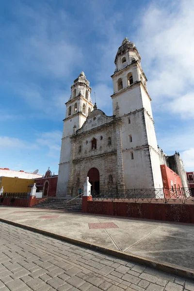 Кампече Мексика Декабря 2022 Года Вид Церковь Кампече — стоковое фото