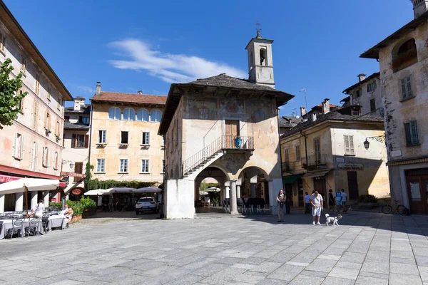 Orta San Giulio Italien August 2020 Die Wunderbare Aussicht Auf — Stockfoto