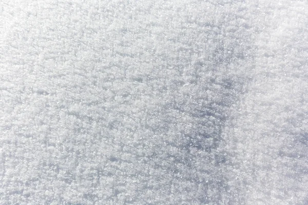 Nahaufnahme Der Schnee Textur Mit Weitem Objektiv — Stockfoto