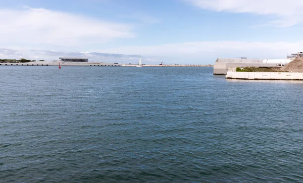 Chioggia Italy April 2023 View Mose Infrastructure Prevent High Tide Stock Image