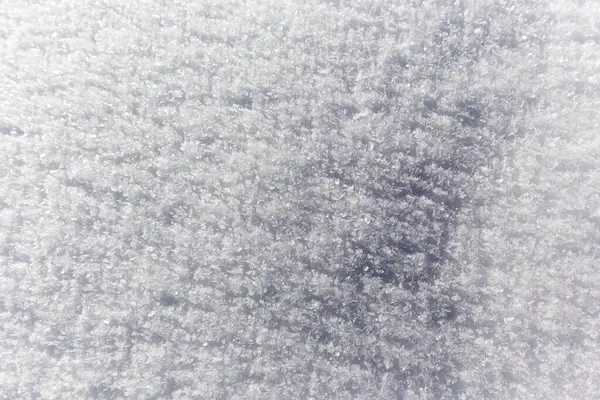Een Verse Sneeuw Textuur Achtergrond Foto — Stockfoto