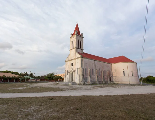 Ouvea Nueva Caledonia Octubre 2019 Vista Iglesia Ouvea — Foto de Stock